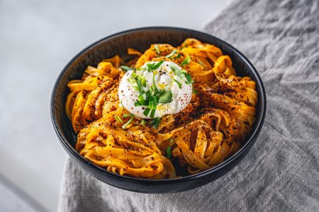 Pasta Pomodoro mit gerösteten Tomaten