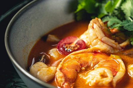 Thai Curry mit Shrimps