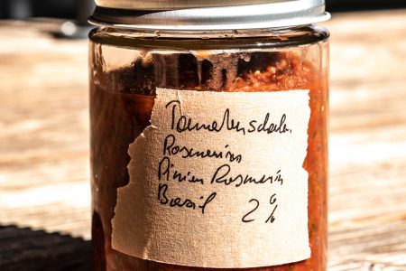 Resteverwertung Tomaten einkochen