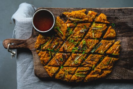 Kimchi Pancakes - Kimchijeon