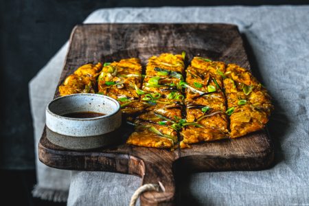 Kimchi Pancakes - Kimchijeon