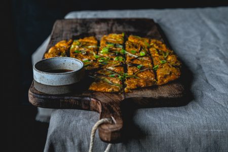Kimchi Pancakes - Kimchijeon