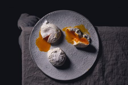 Perfekt pochiertes Ei