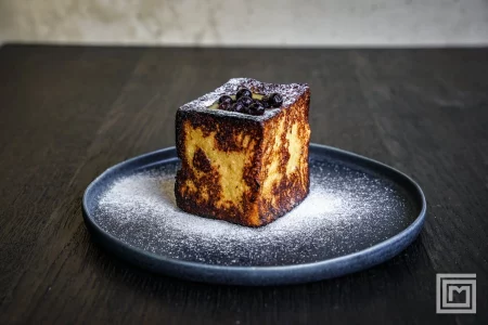 French Toast Box mit Vanillecreme