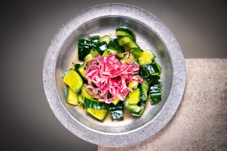 Smashed Gurkensalat