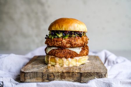 Katsu-Cheeseburger selber machen