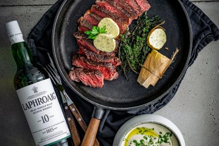 das perfekte Steak mit Whisky Butter