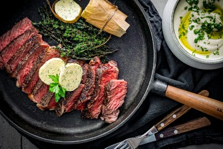 das perfekte Steak mit Whisky Butter
