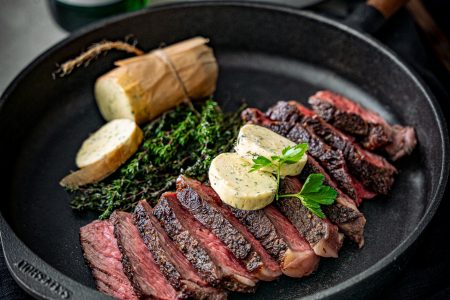 das perfekte Steak mit Whisky-butter