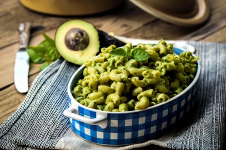 Vegan Mac and Cheese Avocado