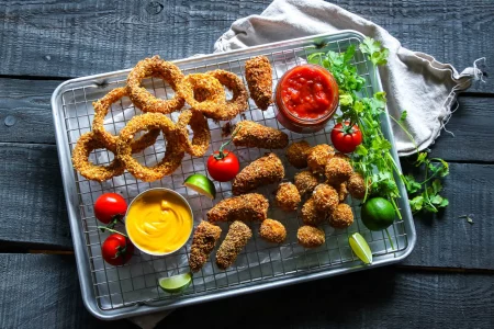 Snack-Ideen Nacho-Snack-Fritters