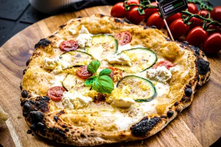 Zucchini-Pizza