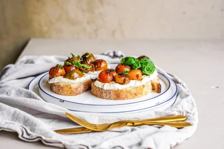 Ricotta Crostini