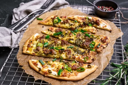 Salsiccia Flammkuchen