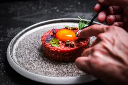 Beef Tatar mit Zitrone