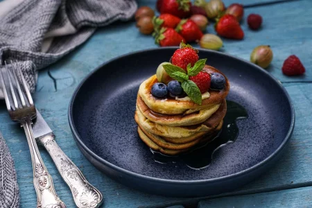 Japanische Soufflé-Pancakes