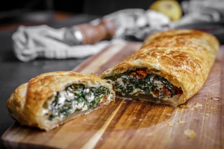 Spinatstrudel selber machen