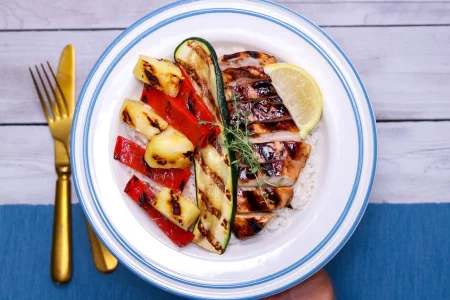 Teriyaki-Chicken-mit-Cocos-Reis