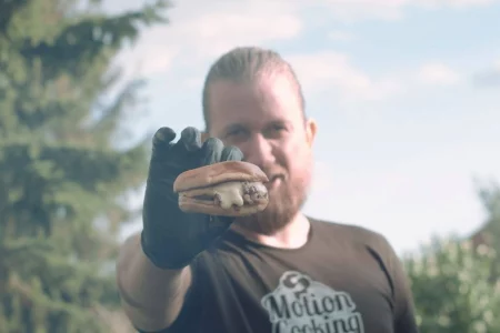 smashed cheeseburger