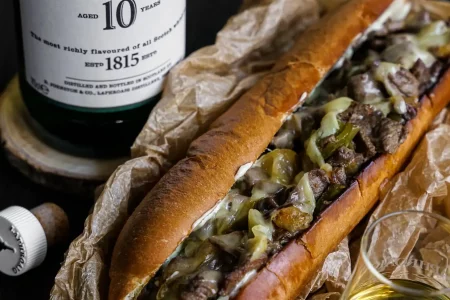 Whisky Infused Philadelphia Cheese Steak