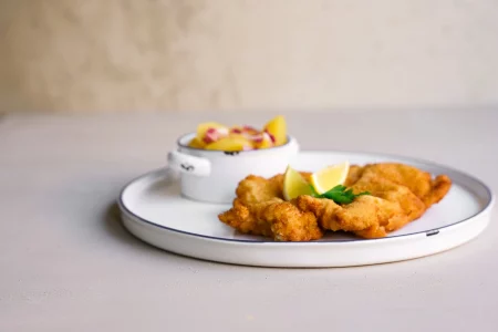 Wiener Schnitzel mit Erdäpfelsalat