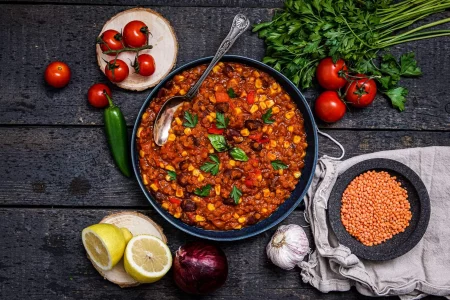 Chili sin Carne ohne Fleisch