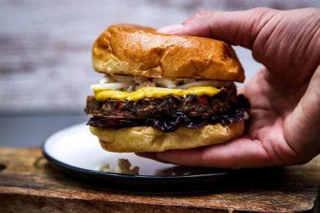 Black Bean-Burger