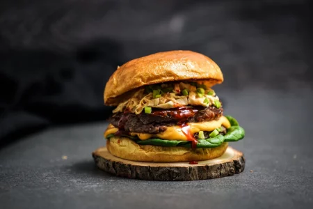 Cheeseburger mal anders Cheeseburger Korean Style