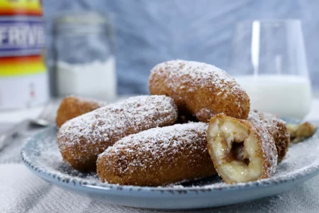 Gebackene Schokobananen